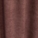 FüggönyFutár Webáruház Ramon/280/09 - Bársonyos, csokoládé barna jacquard sötétítő, dekorfüggöny, egyedi méretre, készre varrjuk