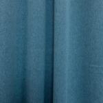 FüggönyFutár Webáruház Island - Türkiz kék színű hőszigetelő thermo dimout függöny, egyedi méretre, készre varrjuk
