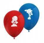 Procos Sonic a sündisznó Sega léggömb, lufi 8 db-os