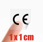  Átlátszó matrica Ce jelöléssel 1x1 cm 1000 db (naklejka)