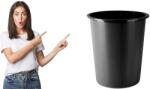 DONAU Szemeteskosár Donau 14L fekete (D305-01)