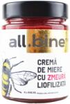 ALL . BINE Crema de Miere cu Zmeura Liofilizata 300g