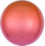 Amscan Színes Ombré gömb fólia lufi 40 cm