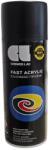 COSMOS LAC Spray Fast Acrylic negru mat Cosmos Lac 400ml (552023)