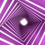 agmART Fotótapéta Absztrakt Lila Fehér Alagút 260x180 (Fototapety agmART)