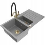 Mexen Matias Gránit Mosogató Szűrős Csapteleppel (6502-71-671701-57-G)