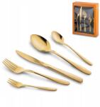 Tadar Evőeszköz Szett 6 személyes Arany Elegáns Tömör Tadar Leros 30 db-os (446747)
