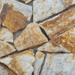  Yellow Honey Mixed Poligonal Small burkolókő