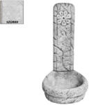  Fabro-Virágos ivókút szürke (600154-SZ)