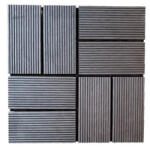  WPC kültéri járólap 30x30 cm - GF101 szürke (10052)