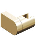 RAVAK Fali állítható zuhanytartó 611.60GLB, Gold Brushed - csempebolt