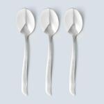Ambition Wave étkezőkanál 20cm 3db-os szett, fényes (83878)