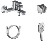 RAVAK Life fali kádcsaptelep, szettel, chrom LF 022.00CR+S - csempebolt