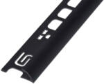  PVC pozitív élvédő profil 12, 5 mm/2, 50 m fekete - csempebolt - 950 Ft
