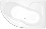 H2O Fortuna 160x100 cm aszimmetrikus fürdőkád - jobbos kivitel