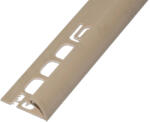 PVC pozitív élvédő profil 9/10 mm/2, 50 m világos beige