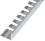 Salag Alumínium hajlítható L élvédő profil 10 mm/2, 50 m natúr alumínium (A08060) - csempebolt