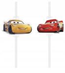 Procos Disney Verdák Arena Race papír szívószál, 4 db-os szett (90730,)