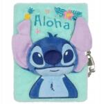 Kids Licensing Disney Lilo és Stitch, A csillagkutya Aloha 3D plüss A5 lakatos napló (ST00117)