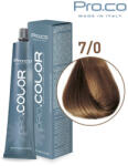 Pro.co Vopsea de par profesional PRO. COLOR 100 ml - Pro. Co - 7/0 BLOND NATURAL (P7/0)