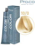 Pro.co Vopsea de par profesional PRO. COLOR 100 ml - Pro. Co - 10/0 BLOND PLATINAT (P10/0)