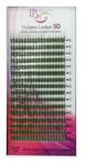 iBeauty Extensii de gene curbura D- Ibeauty 3D Lungime 12 mm (3D-12)