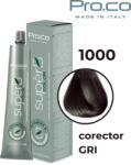 Pro.co Vopsea de par profesionala fara amoniac SUPERB. COLOR 100 ml - Pro. Co - 1000 - CORECTOR GRI (CENERE) (U1000)