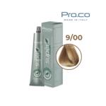 Pro.co Vopsea de par profesionala fara amoniac SUPERB. COLOR 100 ml - Pro. Co - 9/00 BLOND SUPER DESCHIS INTENSE (U9/00)