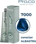 Pro.co Vopsea de par profesionala fara amoniac SUPERB. COLOR 100 ml -Pro. Co - 7000 - CORECTOR ALBASTRU (U7000) - proage