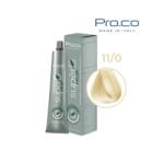 Pro.co Vopsea de par profesionala fara amoniac SUPERB. COLOR 100 ml - Pro. Co - 11/0 BLOND SUPER DESCHIS (U11/0)