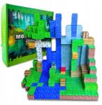 Skibi Store Mágneses építőkocka szett Nagy Mágneses Oktató építőkocka 300 db-os (Bloki Puzzle Minecraft Dla Dziecka Zabawa)