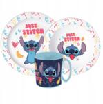 Cerda Disney Lilo és Stitch, A csillagkutya Just étkészlet, micro műanyag szett b