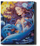 Oh Art! Set goblen cu diamante, cu sasiu, Nereida, 40x50 cm (GJ6442)
