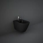 Rak Ceramics Bideu suspendat, RAK, Feeling, negru mat (RST07504A) - brico