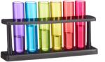 Relaxdays Set de 6 pahare de shot Relaxdays cu eprubete (10024546) Pahar