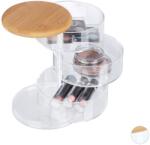 Relaxdays Organizator de machiaj Relaxdays cu 3 compartimente (10052722)