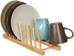 Relaxdays Suport pentru farfurii din bambus Relaxdays (10048991) Uscator vase