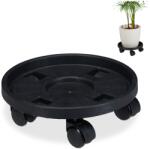 Relaxdays Role mici din plastic pentru plante Relaxdays, set de 2 (10055212)
