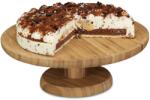 Relaxdays Farfurie pentru tort Relaxdays din bambus Ø 33 cm (10021335) Tava