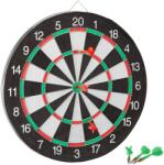 Relaxdays Placă de darts x1 cu darts (10022532)