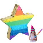 Relaxdays Pinata Star auriu colorat (10049067)