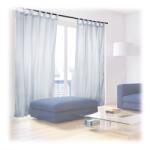 Relaxdays Perdele Relaxdays cu bucle, set de 2 (10036064)