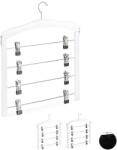 Relaxdays Umerașe pentru fuste Relaxdays, pachet multiplu, set de 3 piese (10034142)