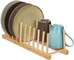 Relaxdays Suport pentru farfurii din bambus Relaxdays (10049001) Uscator vase