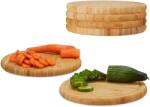 Relaxdays Set de platouri de mic dejun Relaxdays 25 cm (10032053) Tocator