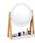 Relaxdays Oglindă cosmetică Relaxdays din bambus și MDF (10028535)
