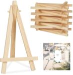 Relaxdays Șevalet mic din lemn Relaxdays, set de 10 (10043634) Sevalet