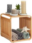 Relaxdays Raft din bambus Relaxdays cu rafturi (10037165)