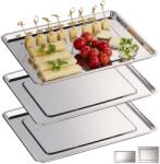 Relaxdays Set de 3 platouri de servire Relaxdays (10046065) Tava