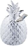 Relaxdays Pușculiță Relaxdays cu ananas, argintie (10027927)